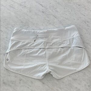 Lululemon Women's White Athletic Shorts